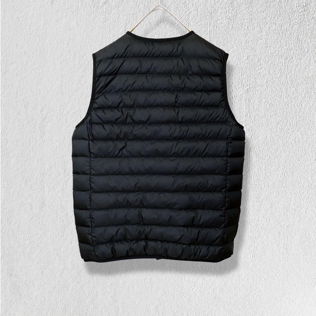 【美品】Marmot マーモット ダウンベスト M 黒 ブラック 耐久撥水加工