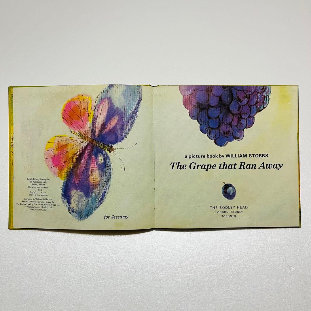 洋書The Grape that Ran away WILLIAM STOBBS