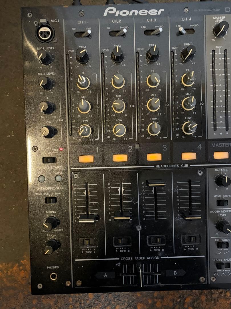 【希少】Pioneer/パイオニア DJM-700 ブラック