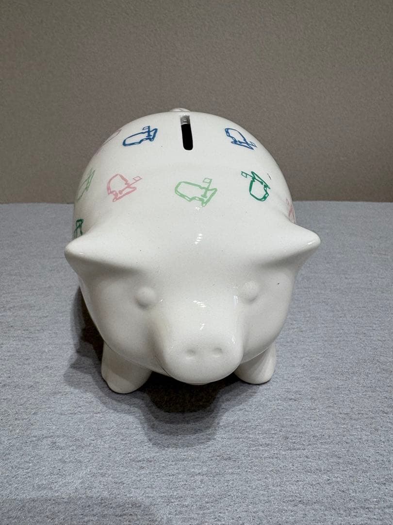 最終値下げ　レア品　マスターズ　陶器製貯金箱