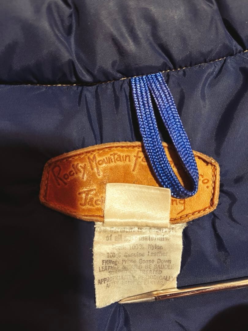 ジャケット・アウター 70s Rocky Mountain Featherbed Vest