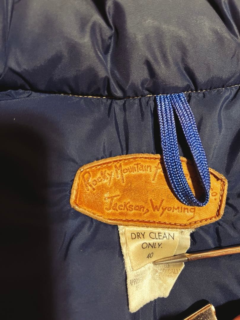 ジャケット・アウター 70s Rocky Mountain Featherbed Vest