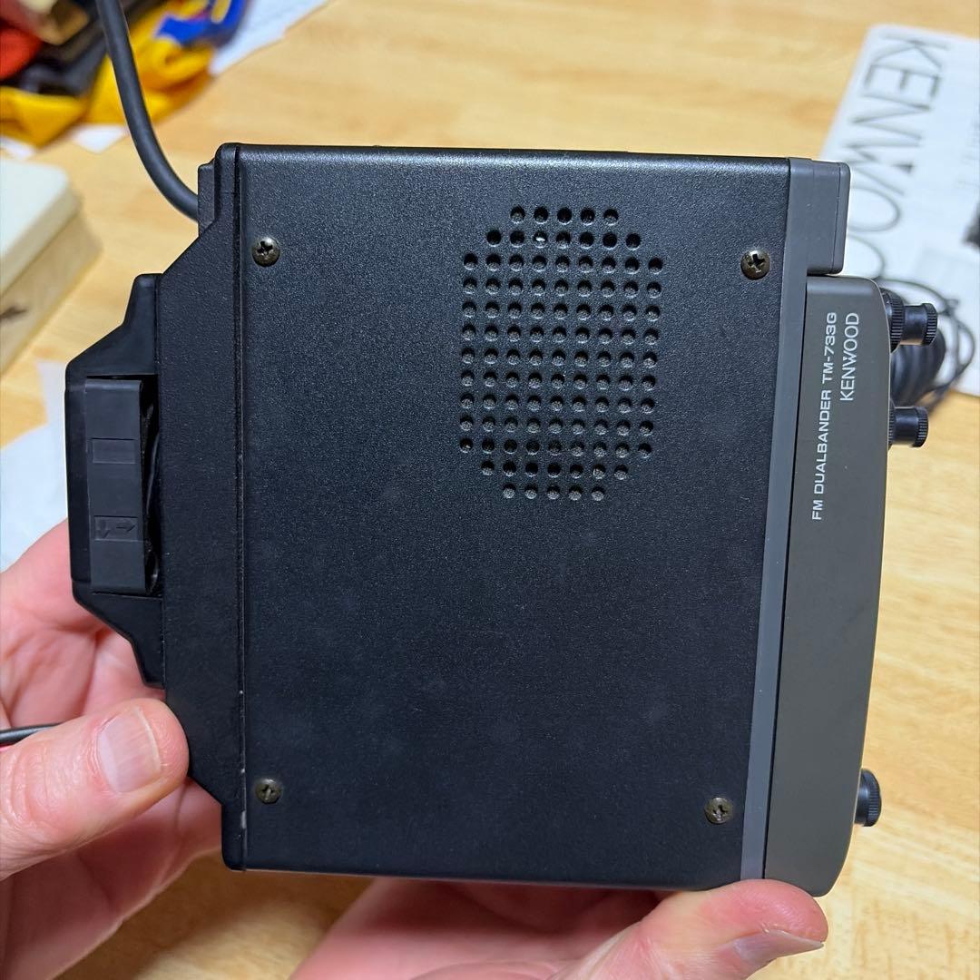ジャンク品　KENWOOD TM-733GV デュアルバンダー受信機