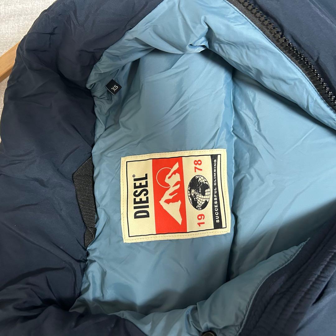 DIESEL 22AW W-ROLF-SL フーデット ダウンベスト