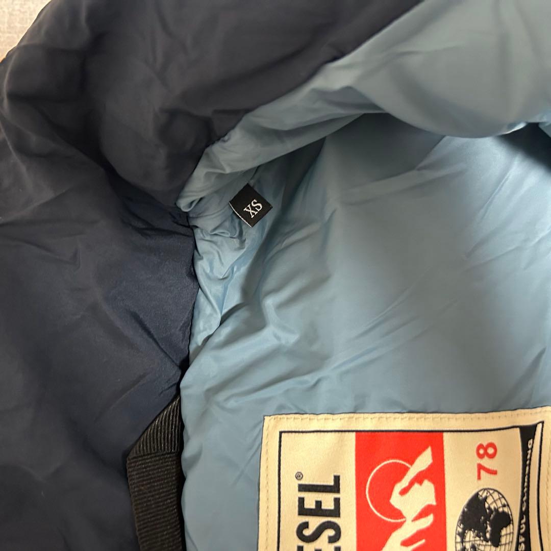 DIESEL 22AW W-ROLF-SL フーデット ダウンベスト