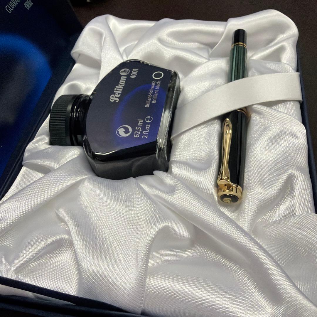 Pelikan ペリカン　スーベレーン M300 緑縞　EF