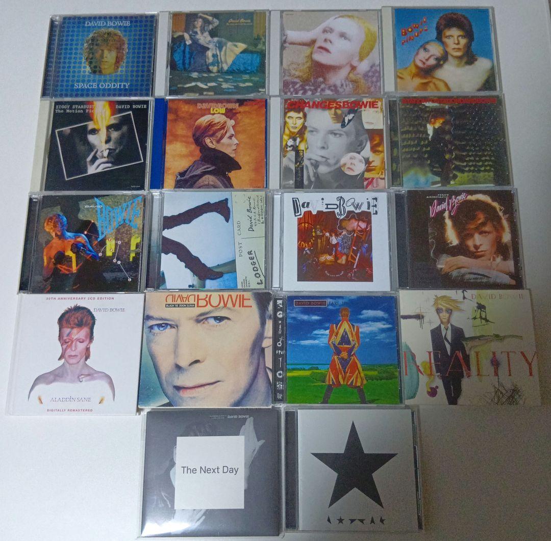 デヴィッド・ボウイ　CDアルバム　18枚まとめ売り