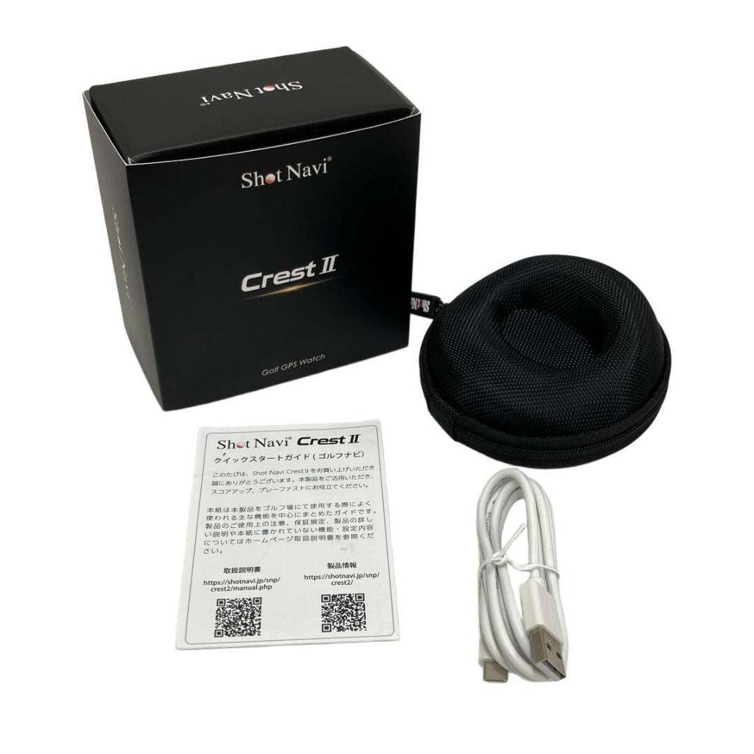 B*n様 Shot Navi Crest II ゴルフ GPS ウォッチ
