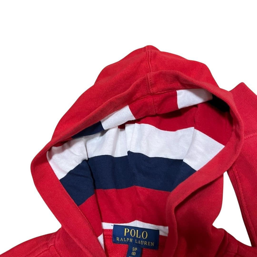 00s POLO Ralph Lauren ビッグロゴ ジップパーカー