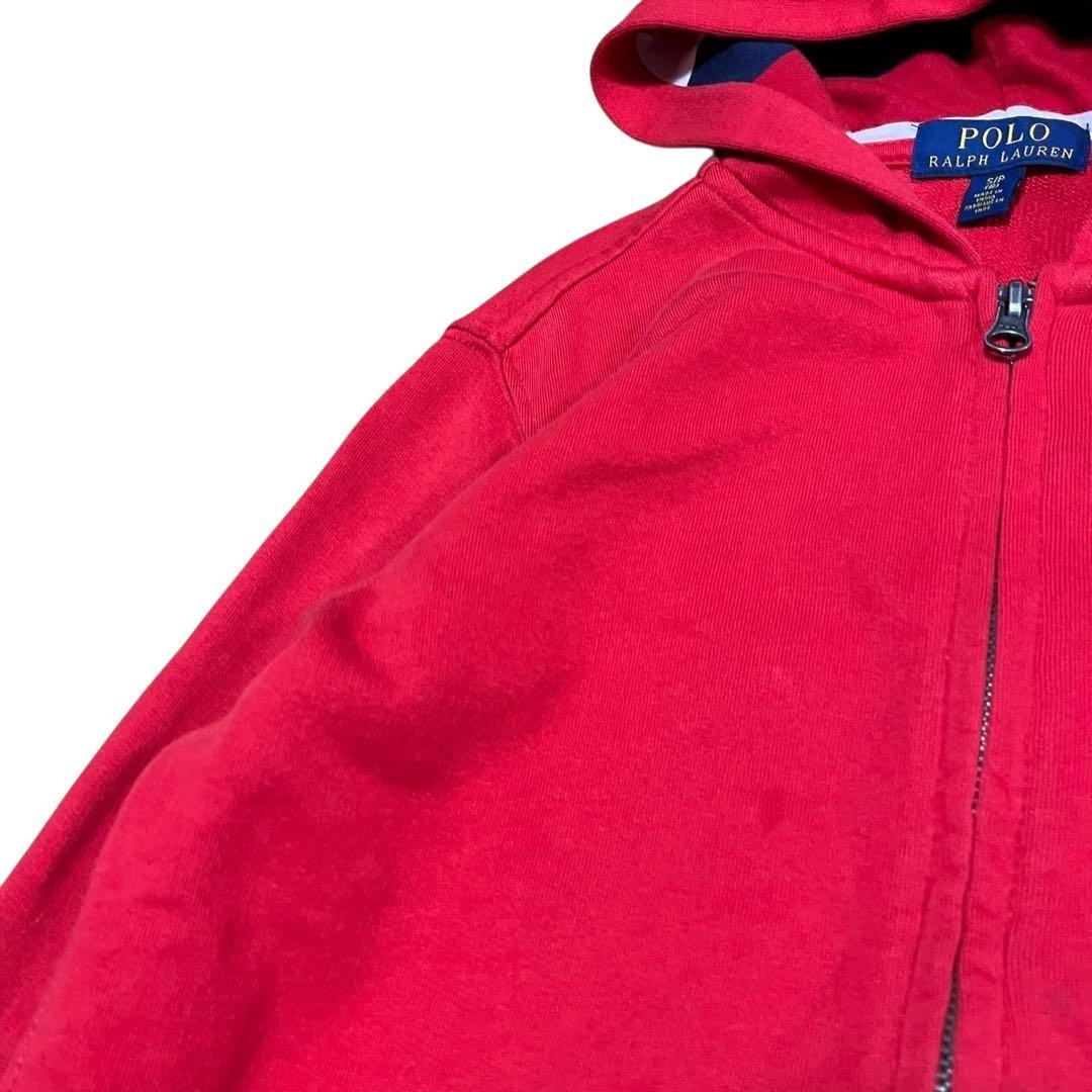 00s POLO Ralph Lauren ビッグロゴ ジップパーカー