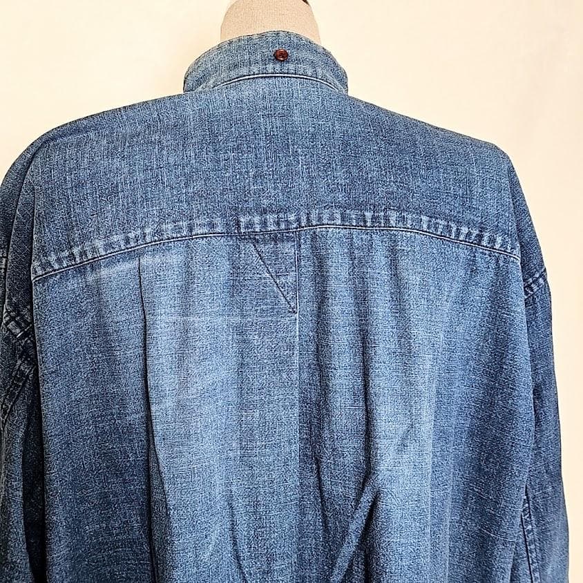 ISSEYMIYAKE MENイッセイミヤケ デニムシャツジャケットヴィンテージ
