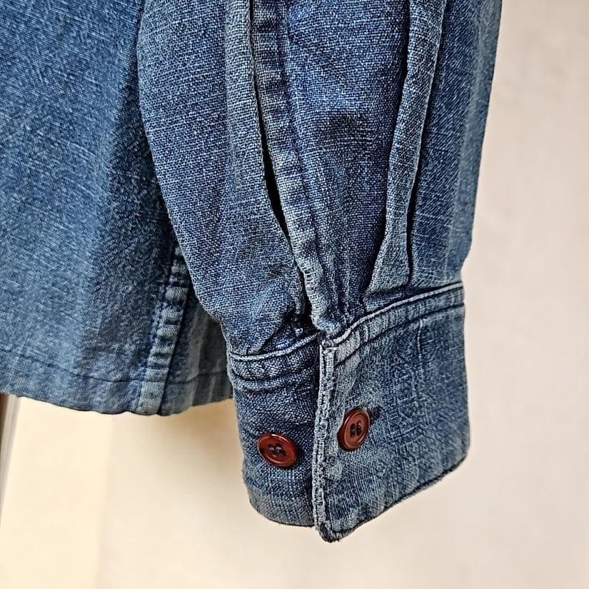 ISSEYMIYAKE MENイッセイミヤケ デニムシャツジャケットヴィンテージ