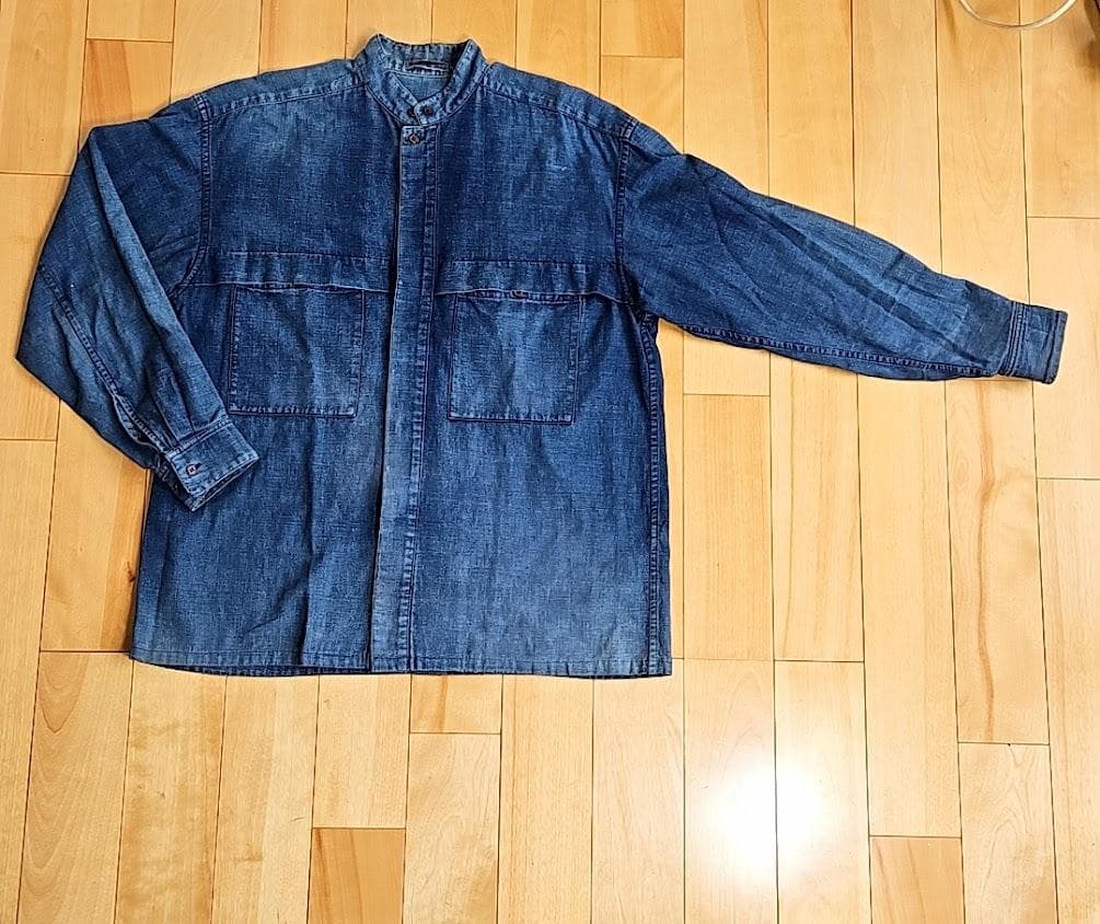 ISSEYMIYAKE MENイッセイミヤケ デニムシャツジャケットヴィンテージ