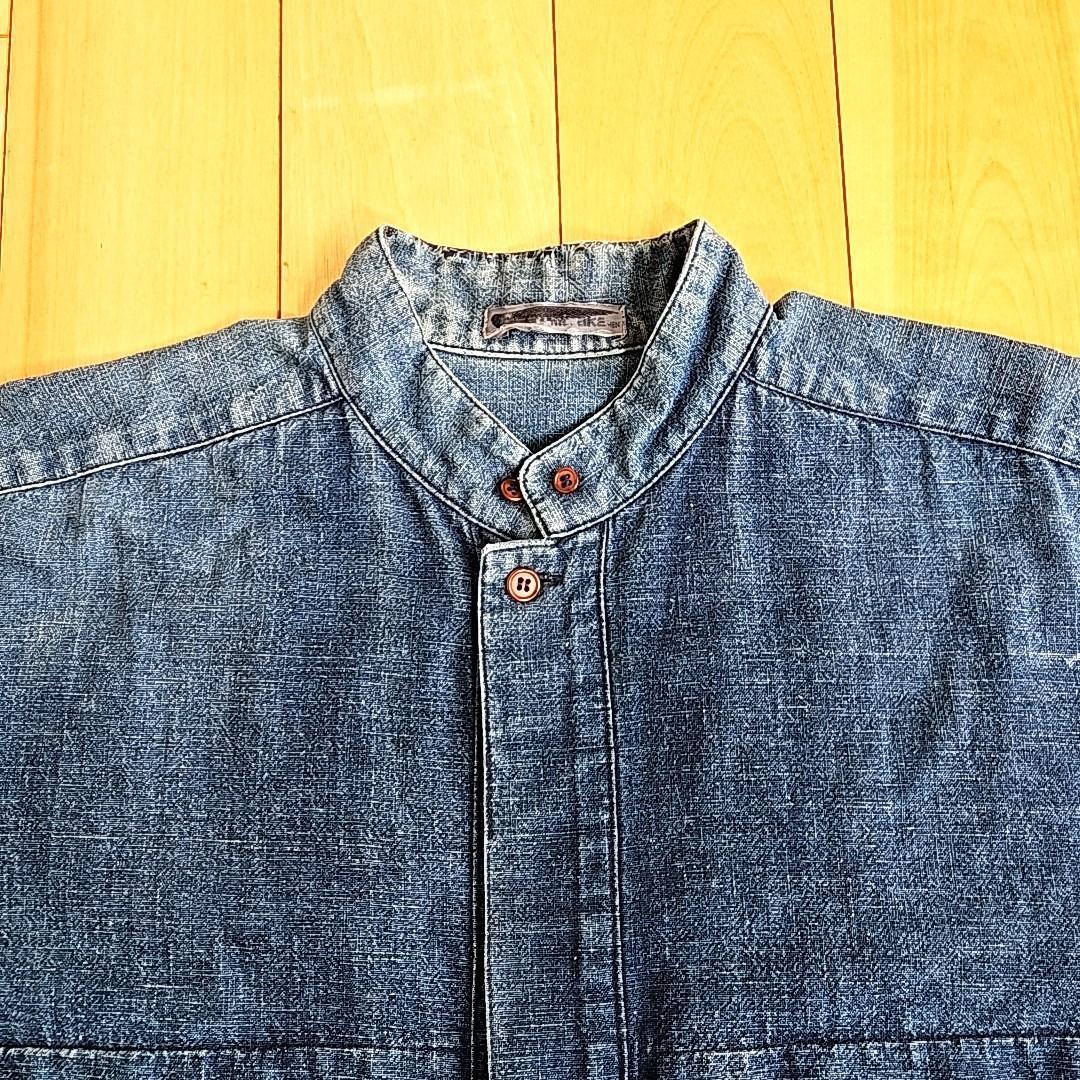 ISSEYMIYAKE MENイッセイミヤケ デニムシャツジャケットヴィンテージ