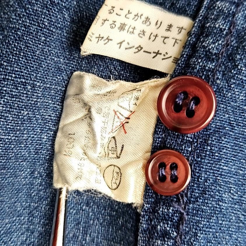 ISSEYMIYAKE MENイッセイミヤケ デニムシャツジャケットヴィンテージ