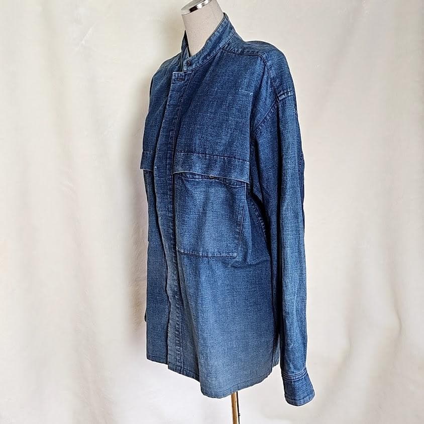 ISSEYMIYAKE MENイッセイミヤケ デニムシャツジャケットヴィンテージ