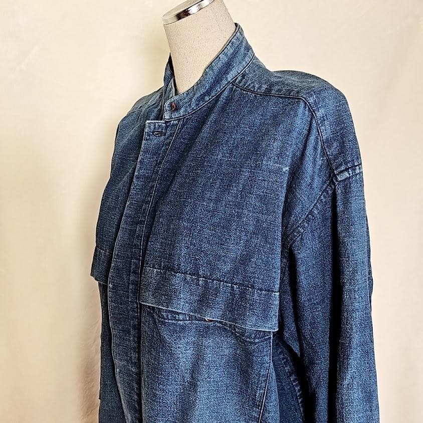 ISSEYMIYAKE MENイッセイミヤケ デニムシャツジャケットヴィンテージ