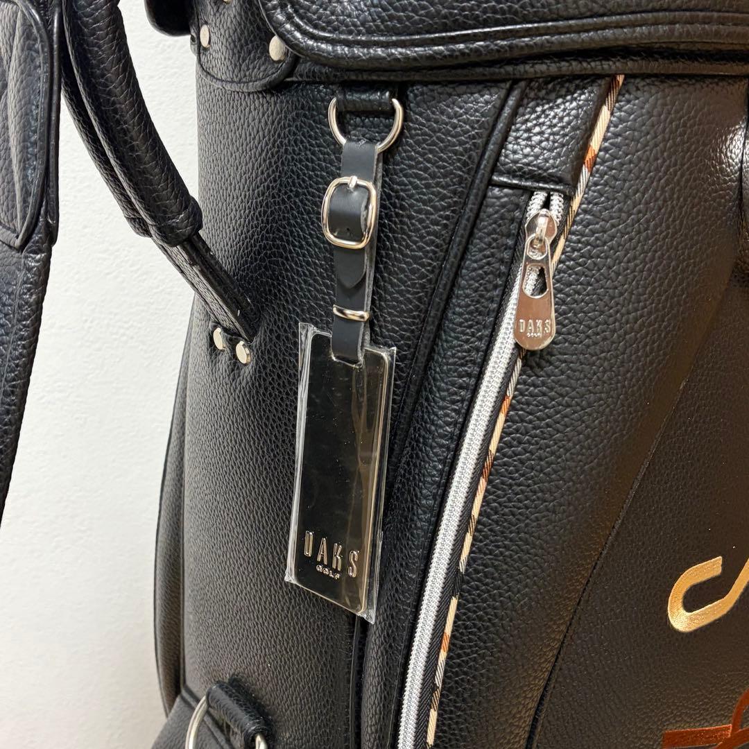 【送料無料‼️】美品　DAKS GOLFダックスゴルフ キャディーバック　ブラック