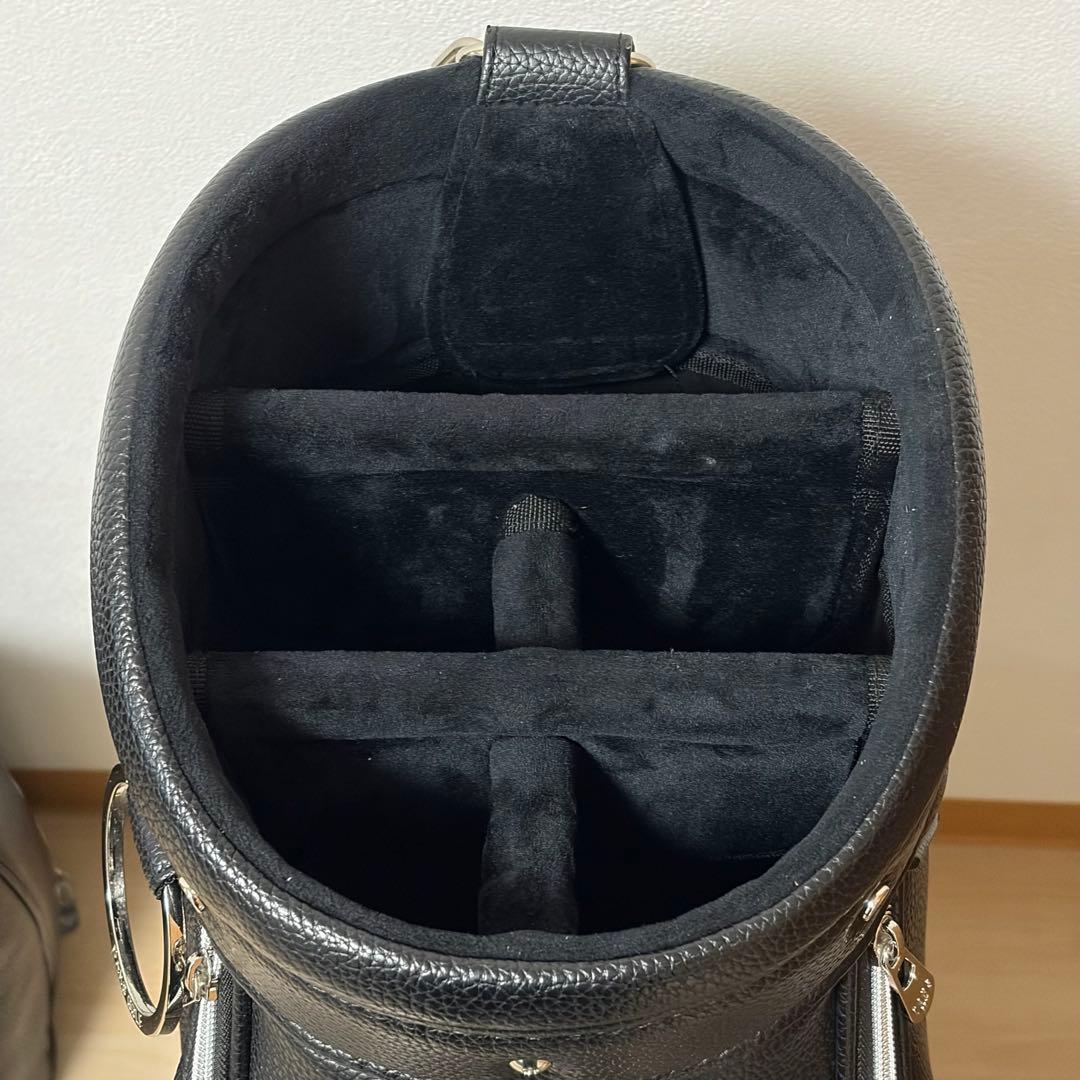 【送料無料‼️】美品　DAKS GOLFダックスゴルフ キャディーバック　ブラック