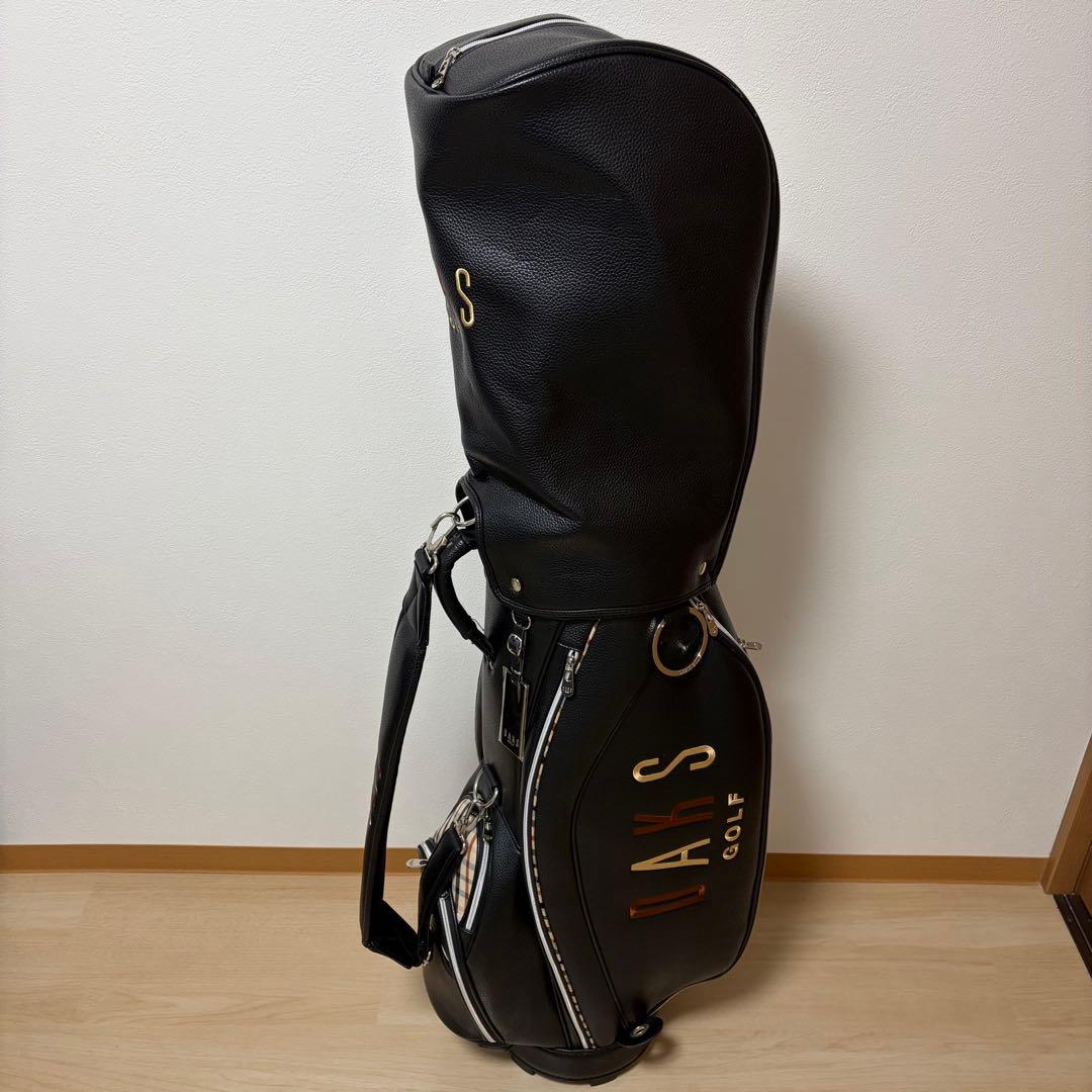 【送料無料‼️】美品　DAKS GOLFダックスゴルフ キャディーバック　ブラック
