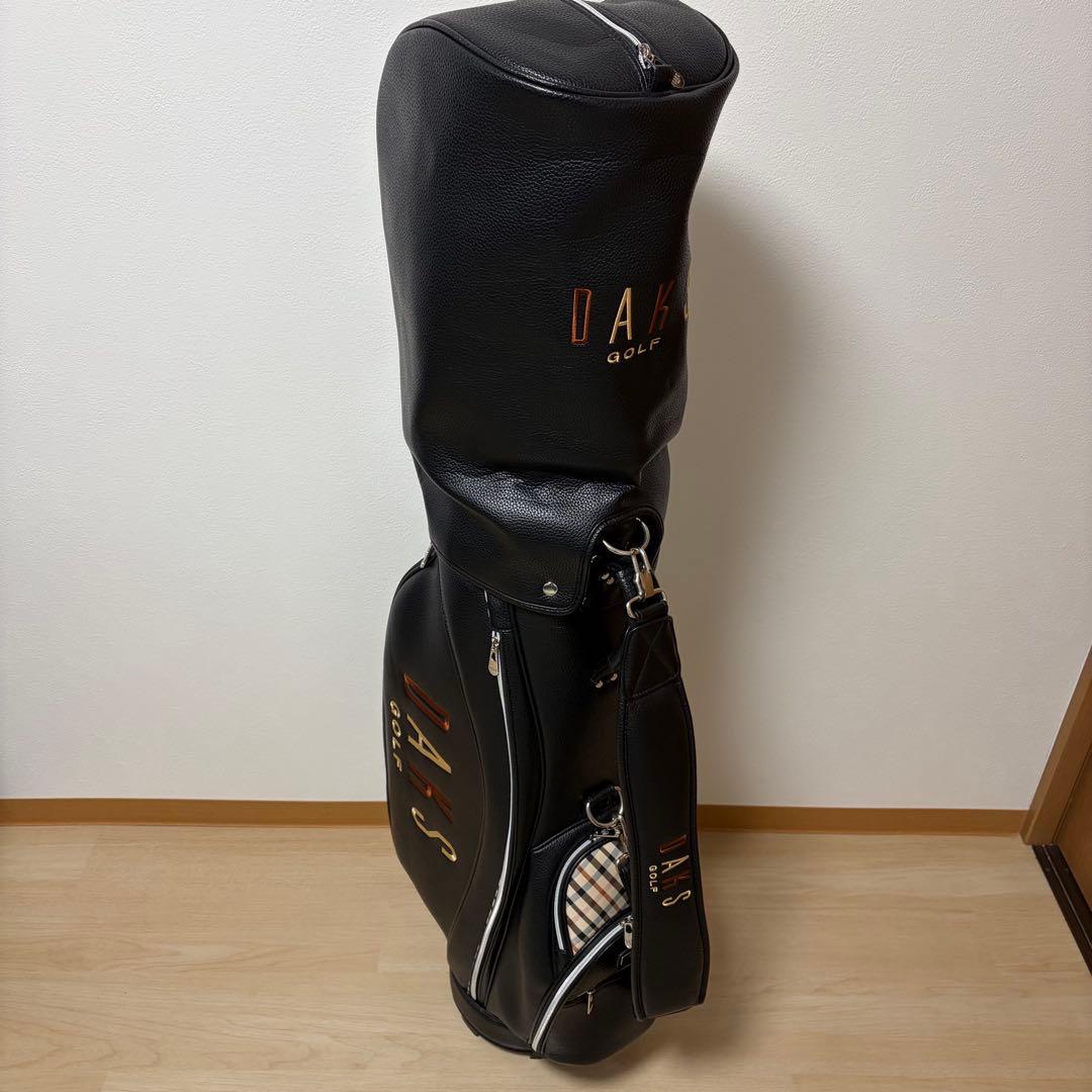 【送料無料‼️】美品　DAKS GOLFダックスゴルフ キャディーバック　ブラック