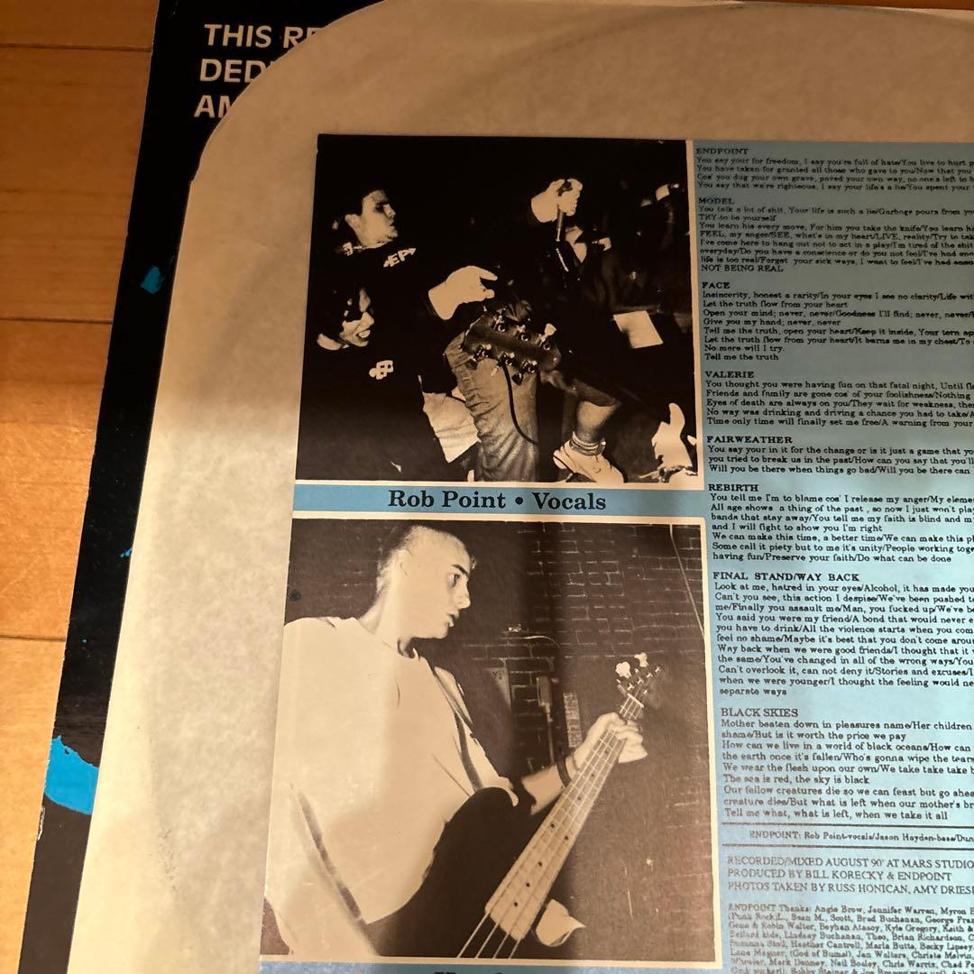 ENDPOINT in a time of hate 12インチレコード レア盤