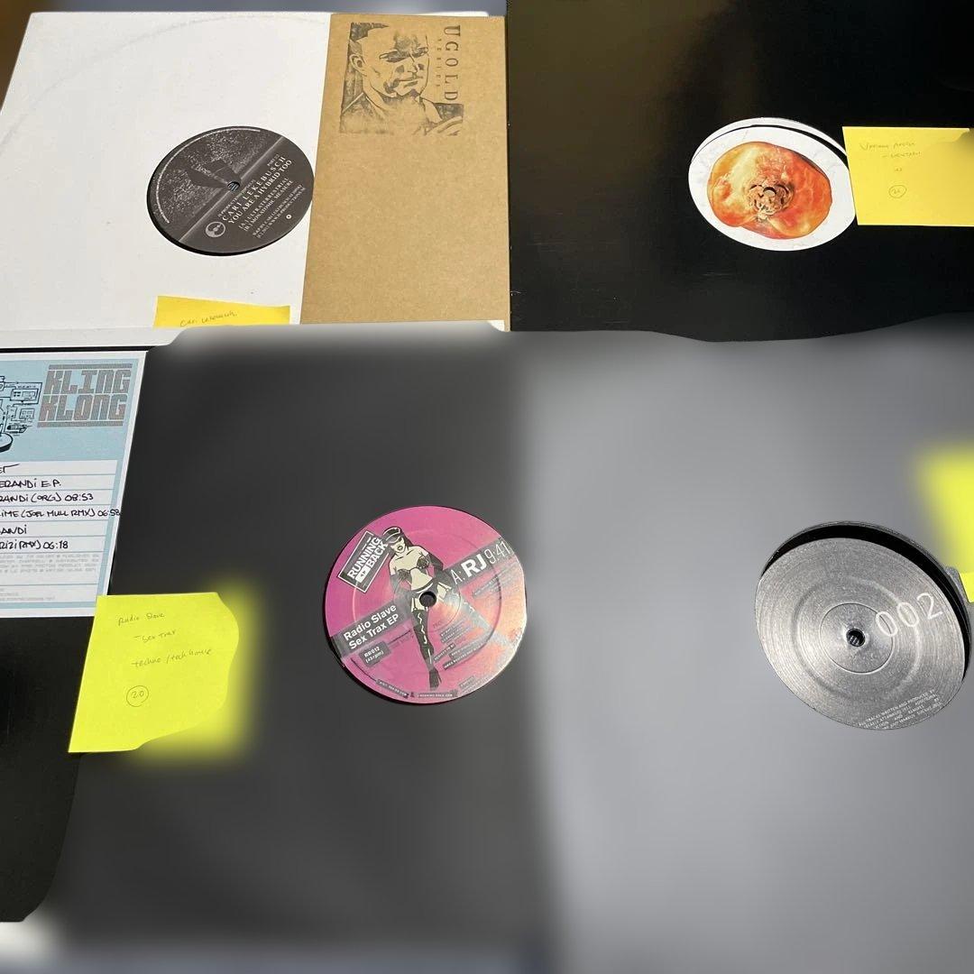 Techno/tech house未使用レコード30枚B