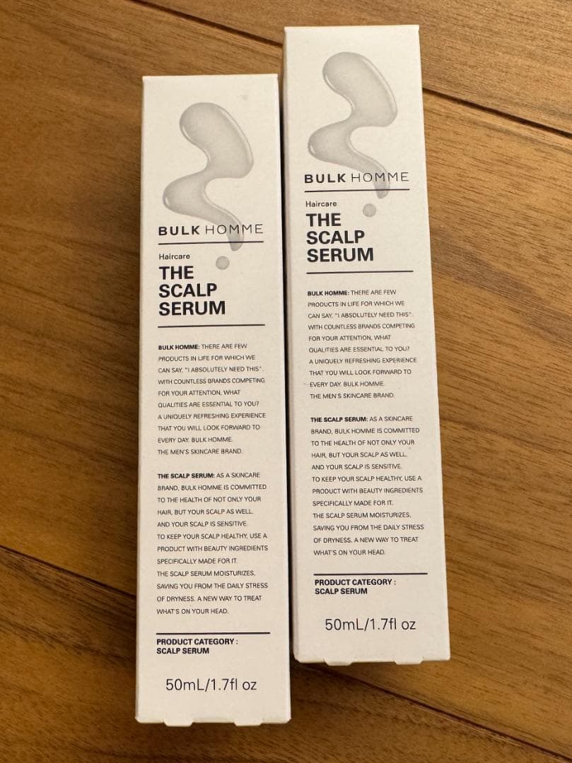 新品・未開封　BULK HOMME 5点セット シャンプー・トリートメント・洗顔