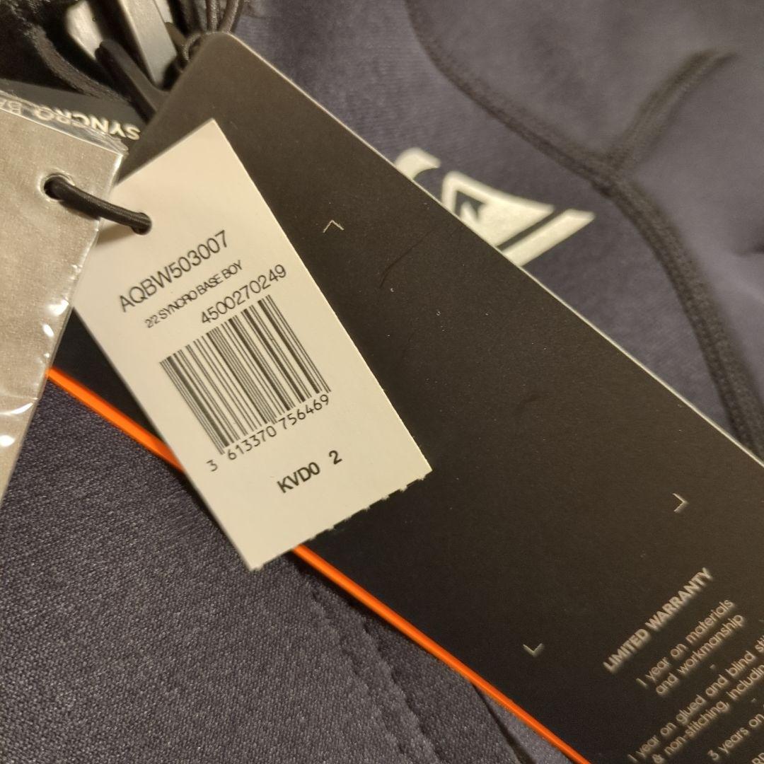 NA438 未着用タグ付 Quiksilver スプリングウェットスーツ キッズ