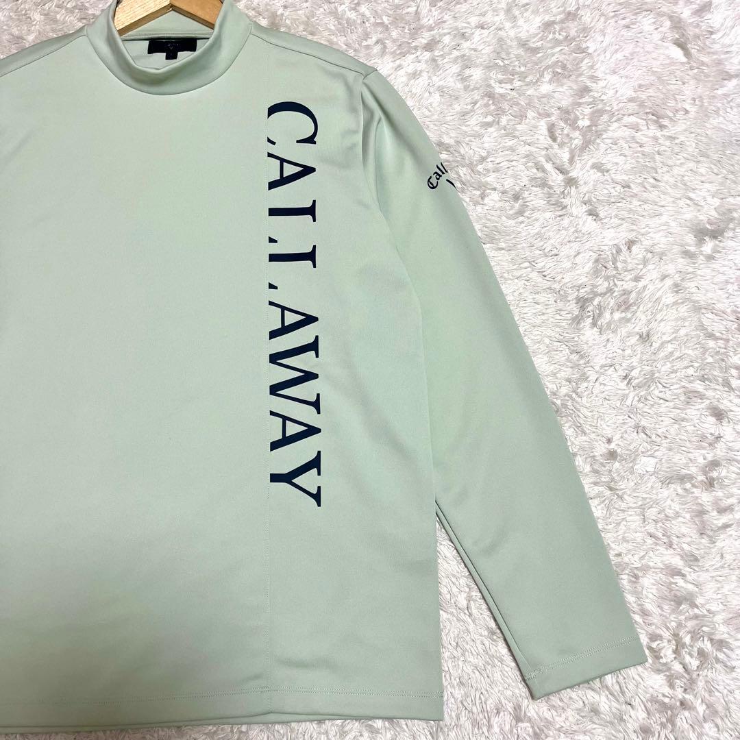 ✨未使用級✨希少色 callaway ゴルフウェア モックネック 長袖 Lサイズ