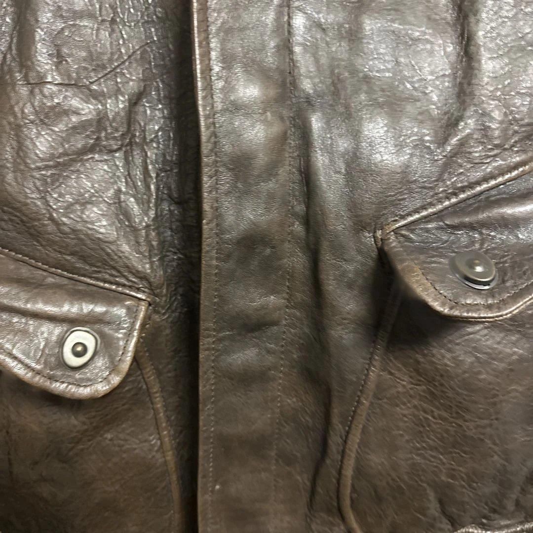 本革90sビンテージHarley-Davidson ブラウン レザージャケット