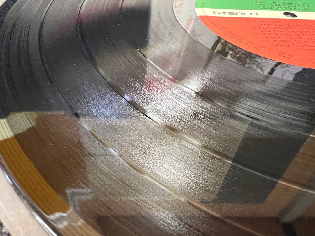 LED ZEPPELIN IV P-10125A 帯付 1971年盤 LP 洋楽