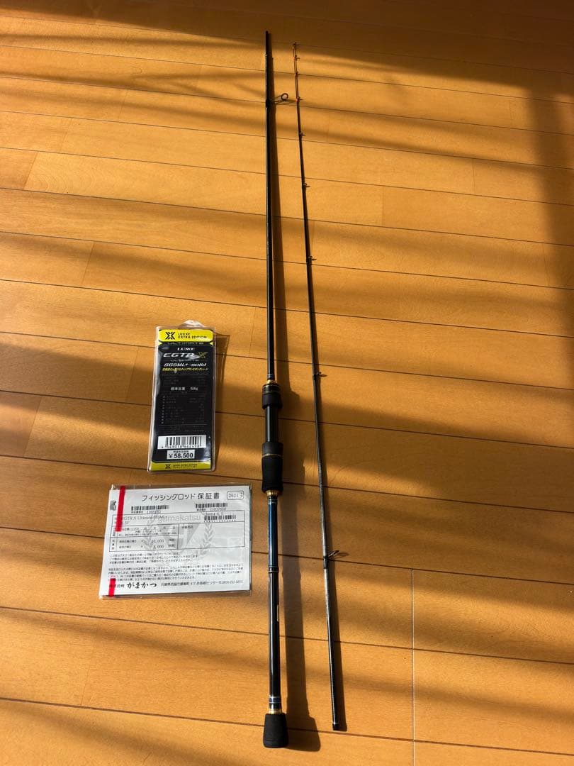 新品 ラグゼ LUXXE EGTR X アルティメイト S65ML+-solid