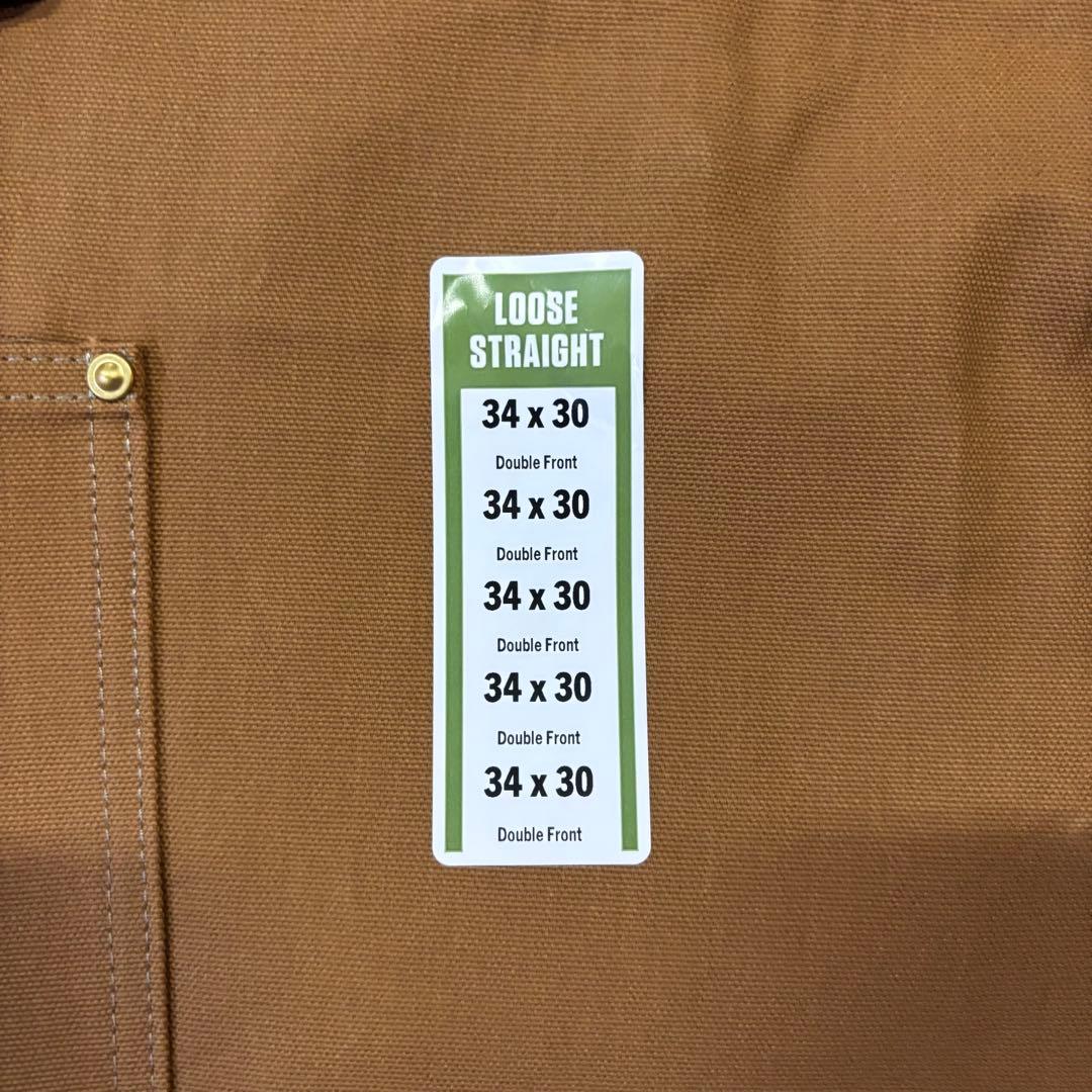 新品未使用 carhartt ダブルニー ダックパンツ ワイド baggy 極太