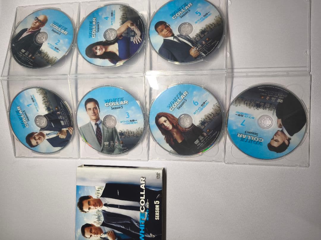 ホワイトカラー シーズン1～6 DVD コンパクト・ボックス 全巻 外箱なし