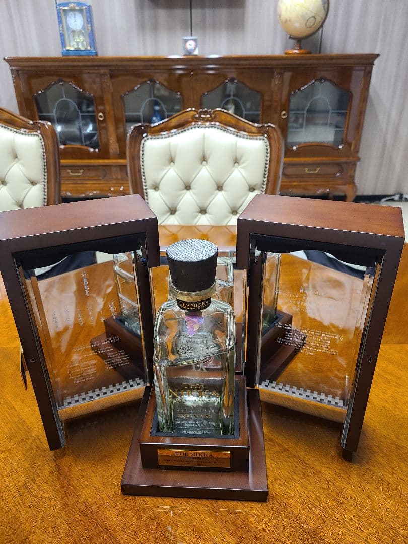 【雅庄　】【空き瓶】NIKKA IX ウイスキー 木箱付き
