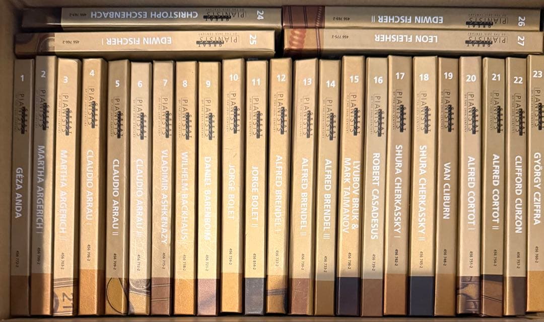 Great Pianists of the 20th Century フルセット