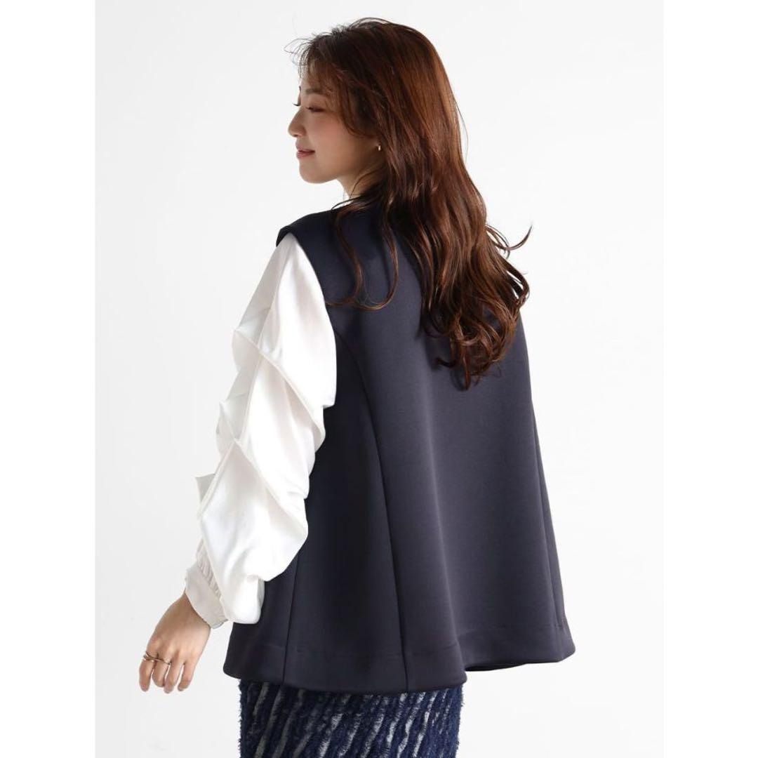 新品　YAMADAYA SONO マシュマロチュニックジレ 定価26400円
