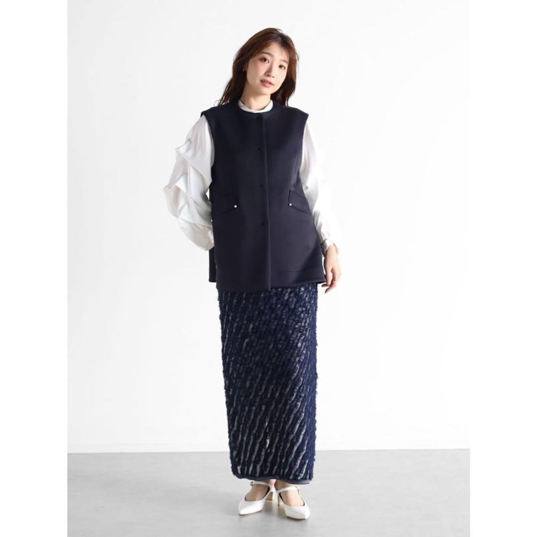 新品　YAMADAYA SONO マシュマロチュニックジレ 定価26400円