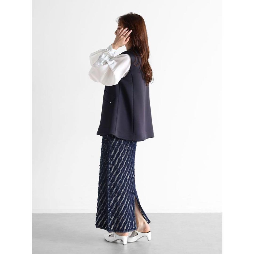 新品　YAMADAYA SONO マシュマロチュニックジレ 定価26400円