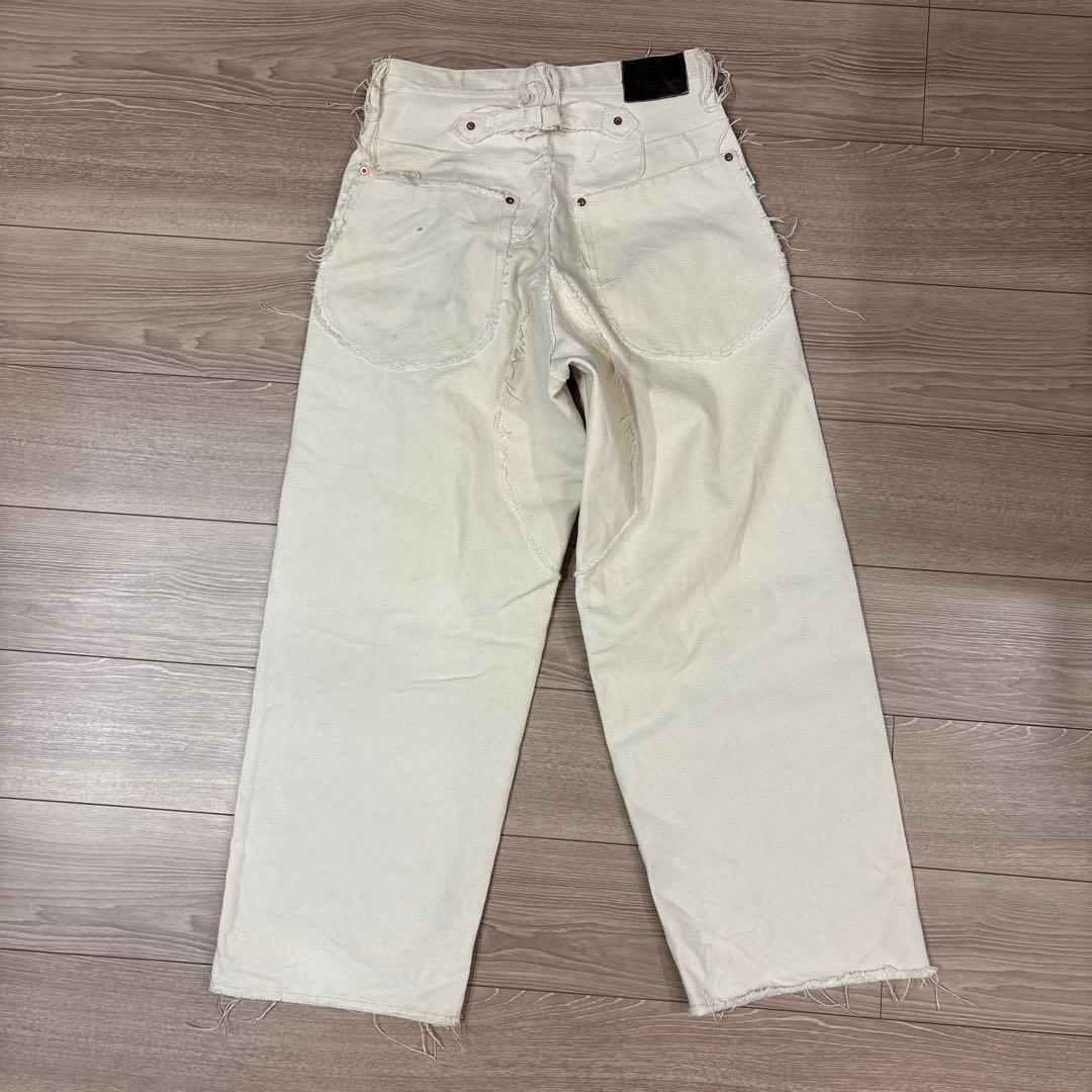 sugarhill シュガーヒル　クラシックデニム ダブルニー　30 カットオフ