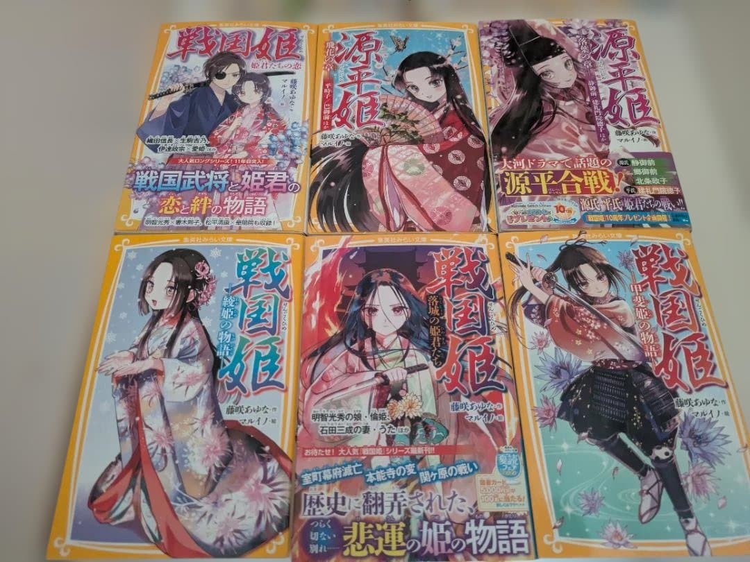 戦国姫・幕末姫・源平姫・源氏物語28冊セット