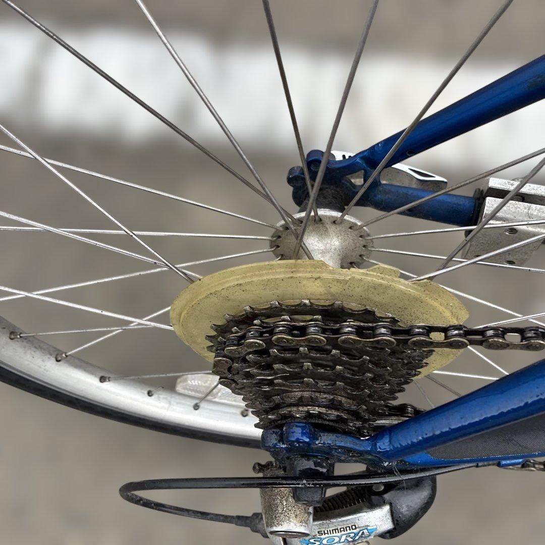 CleanSpeed Espresso 青 折りたたみ自転車