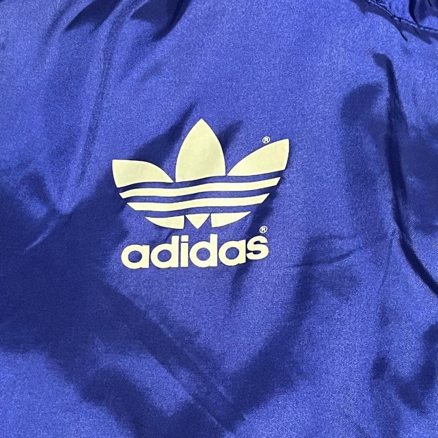 【希少】adidas アディダスオリジナルス バックロゴ ベンチコート
