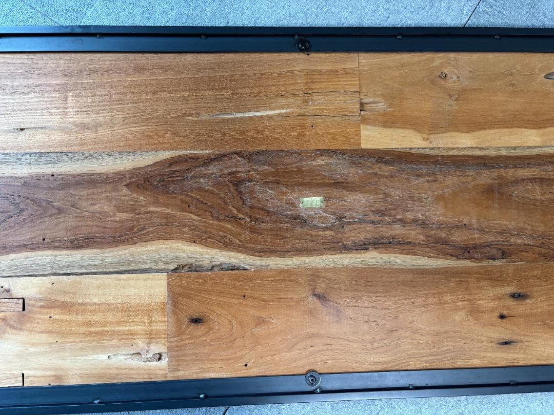 IDEE FRAME TABLE 古材の無垢材 1200 × 550 × 360