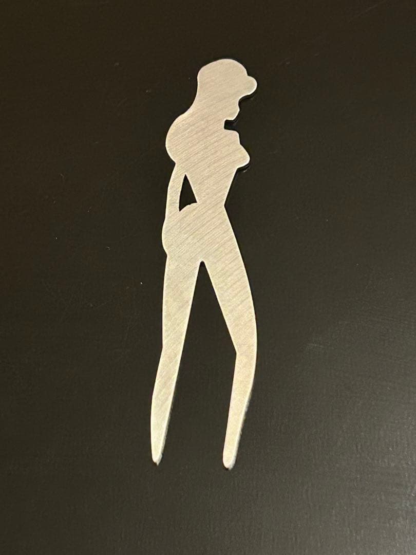 10個セット⭐︎超オシャレ女性シルエットのデザイン グリーンフォーク