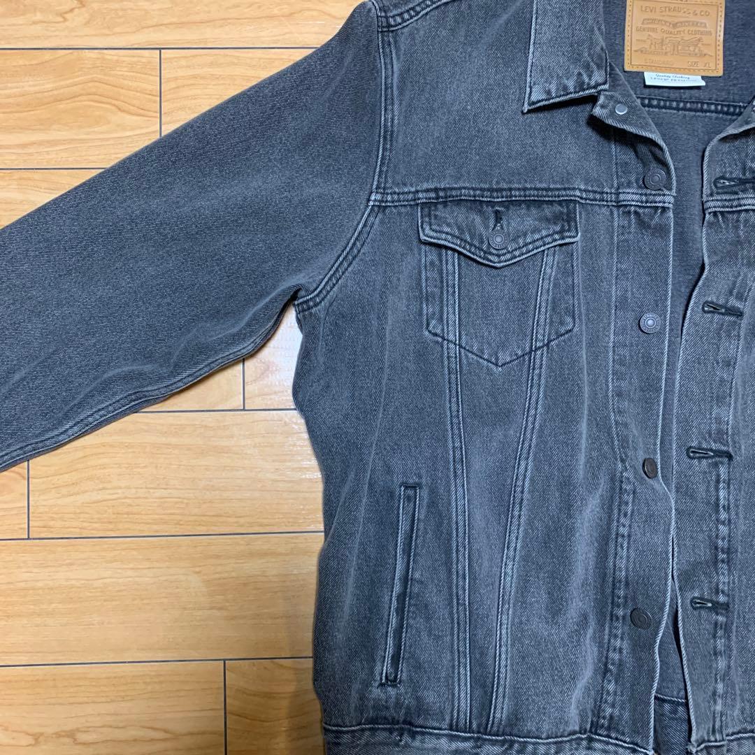 LEVI'S デニムジャケットBLACK XL