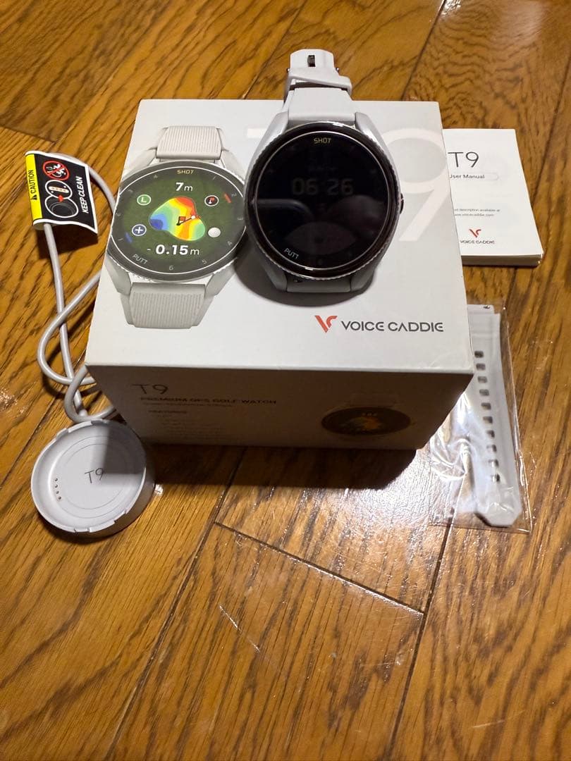 美品　VOICE CADDIE T9 GPSナビ 　グレー