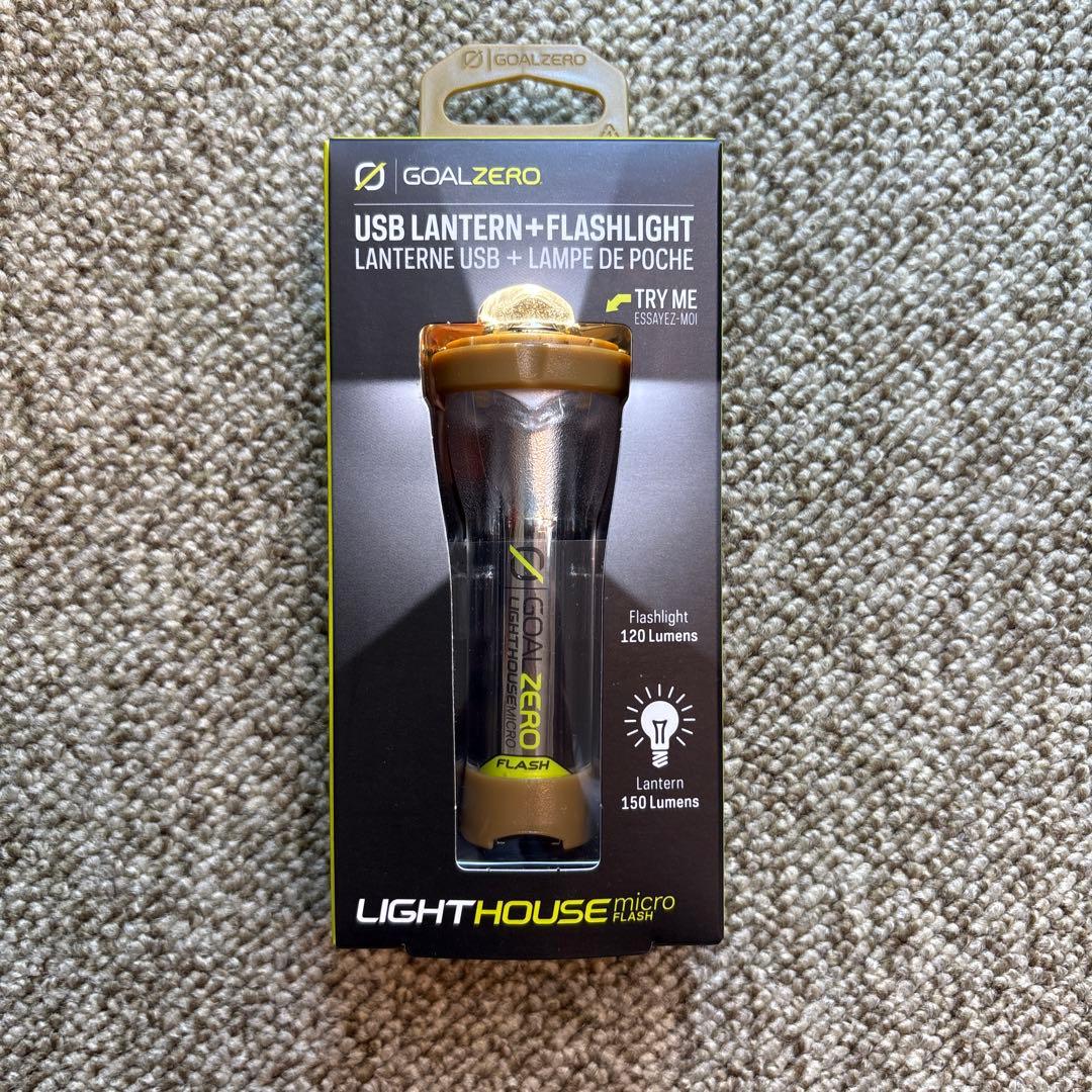 新品限定GOAL ZERO LIGHTHOUSE micro ランタン