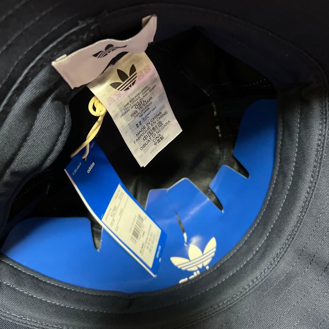 大きいサイズ　定価以下　adidas oasis バケットハット　ネイビー　XL